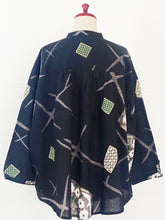 Simple Jacket - Blossom View Print - Black