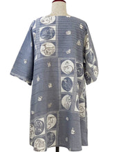 Pintuck Tunic - Eto Print - Light Purple