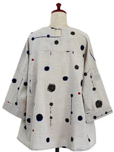 Flare Pullover - Drops Print - Light Grey