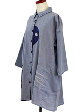 Circle Patch Jacket - Solid/Eto Print - Light Purple