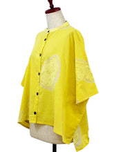Short Jacket - Melon Print - Mustard