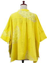 Short Jacket - Melon Print - Mustard