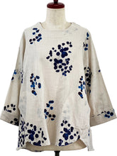 Flare Pullover - Eucalyptus Print - Light Grey