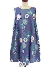 Button Accent Jumper - Kiku Pop Print - Purple