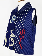 Vest - Kasuri Patch - Indigo