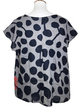 T-Top - Dot Print - Grey