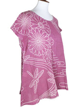 T-Top - Dragonfly Print - Viola Purple