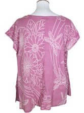 T-Top - Dragonfly Print - Viola Purple
