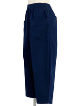 Barrel Pants - Solid - Dark Blue