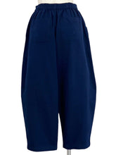 Barrel Pants - Solid - Dark Blue