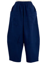 Barrel Pants - Solid - Dark Blue