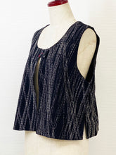 Reversible Vest - Rutile Print/Solid - Black