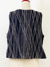 Reversible Vest - Rutile Print/Solid - Black