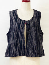 Reversible Vest - Rutile Print/Solid - Black
