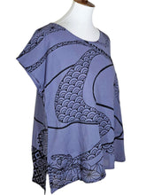 T-Top - Kimono Wave Print - Lavender
