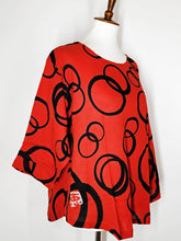 Essential Blouse - Ring Ring Print - Red