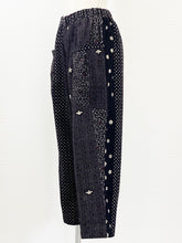 Pocket Pants - Multi Print - Black