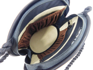 Tatami Style Clamshell Bag - Natural